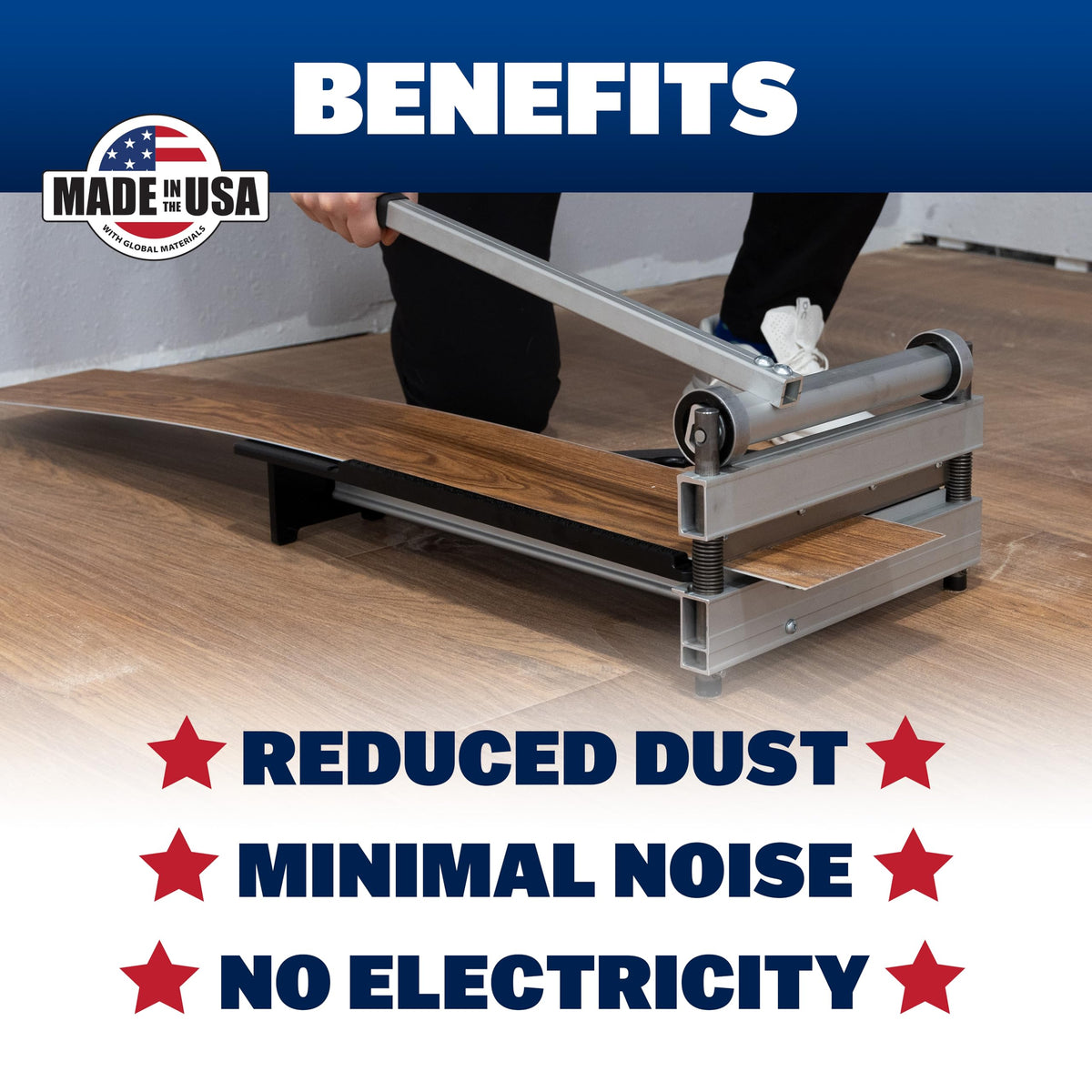 MARSHALLTOWN Ultra-Lite Flooring Cutter 13-inch cutting vinyl for clean edges
