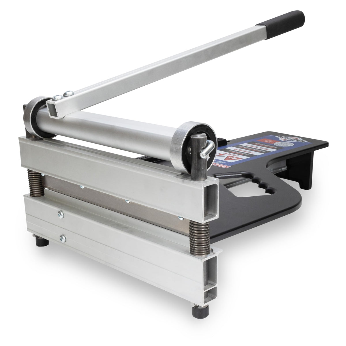 MARSHALLTOWN Ultra-Lite Flooring Cutter 13-inch front view, portable and easy to maneuver for on-site use
