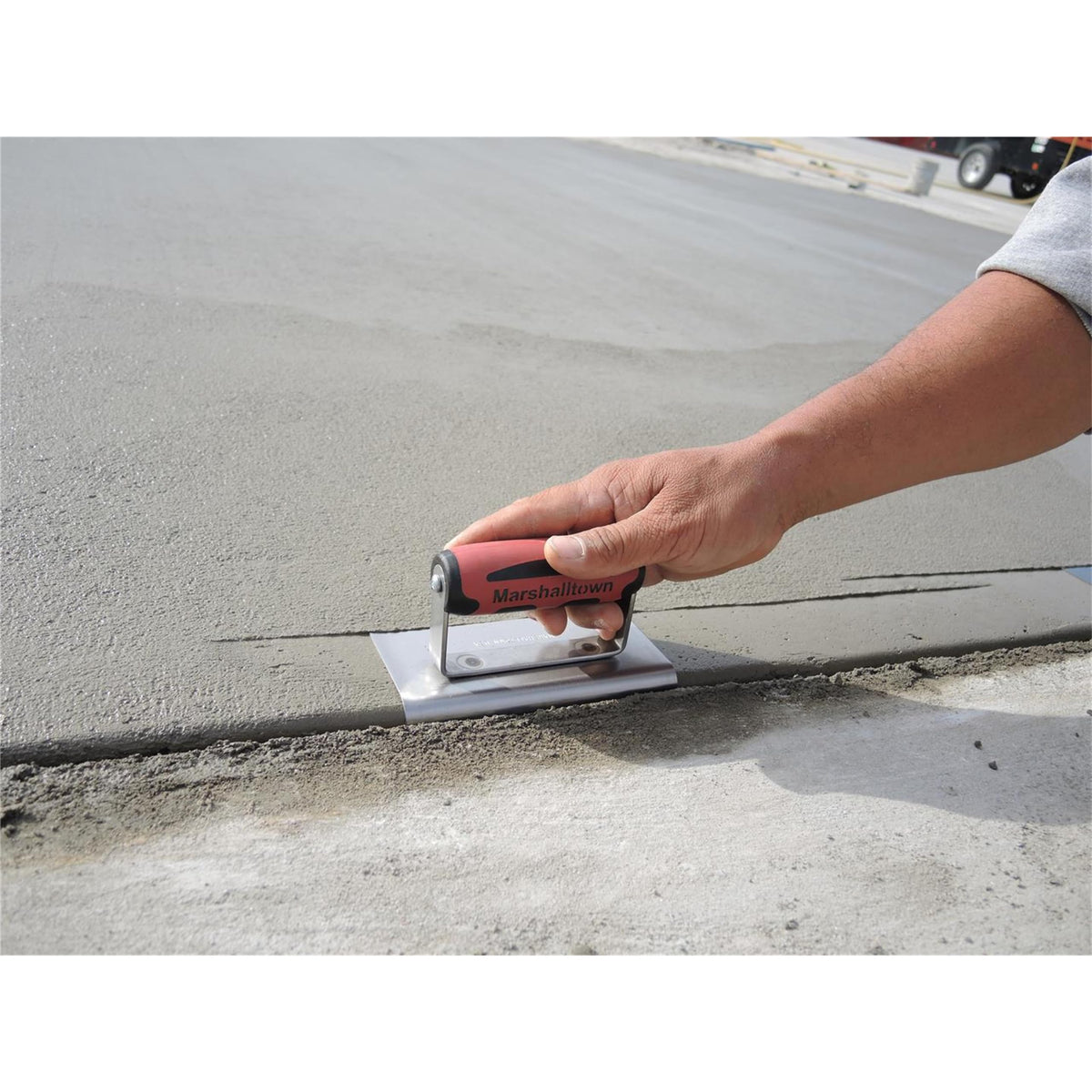 USA-made MARSHALLTOWN edger showing durable construction.