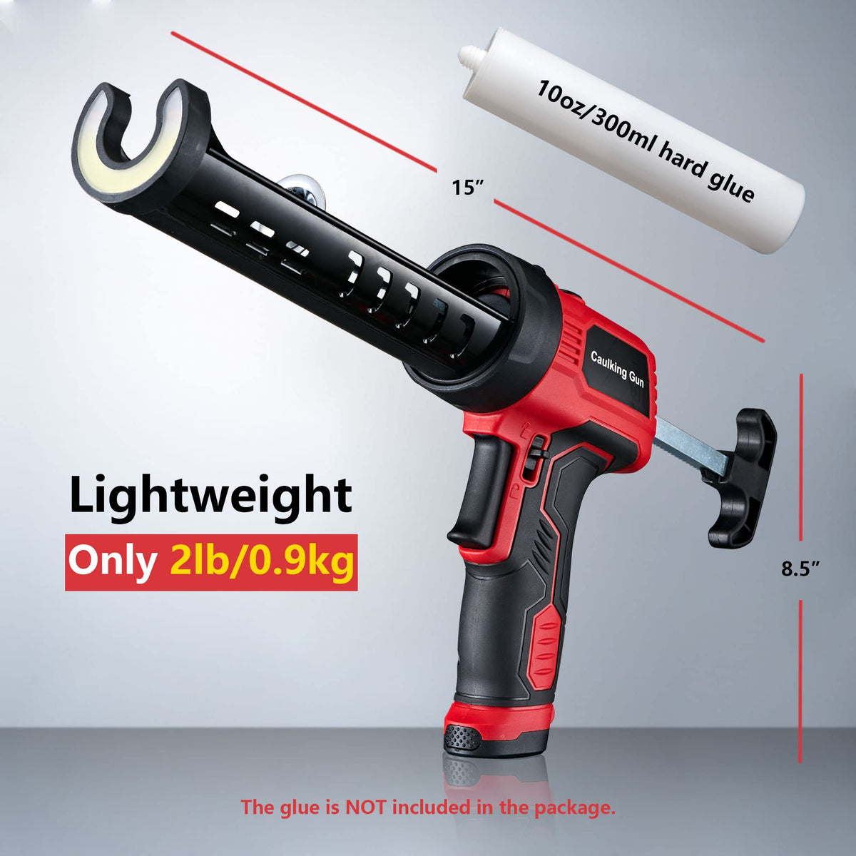 MARSOSAUR Caulk Gun lightweight build supports long sessions with less fatigue.