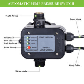 MARSTEK IP65 LED indicators showing status at a glance.