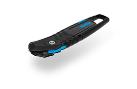 Martor Secumax 350 thin head profile enabling precise cuts in tight spaces.