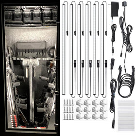 Martronic door activated safe light kit lighting the safe interior for quick access