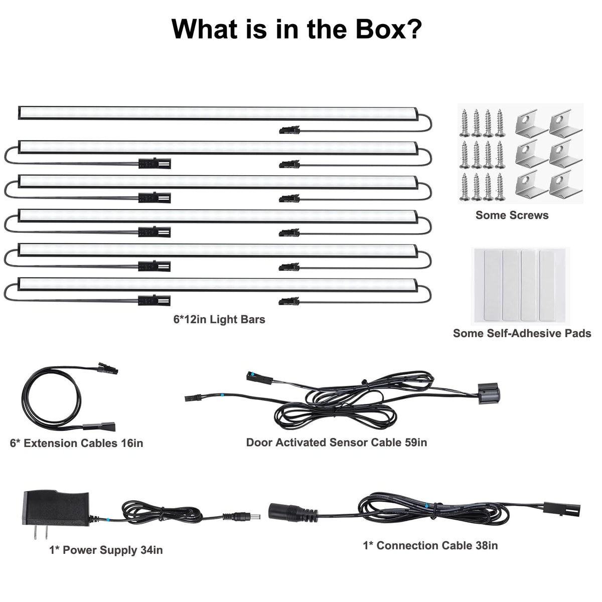 Martronic power adapter included for continuous safe lighting
