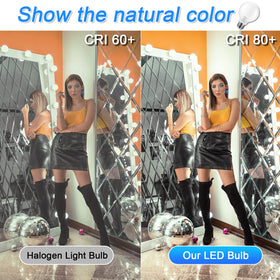 Marxlait long-life bulb rated for 30,000 hours in bathrooms.