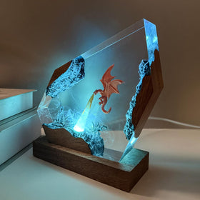 MASDEC Fire Dragon lamp color-changing LEDs suitable for mood lighting