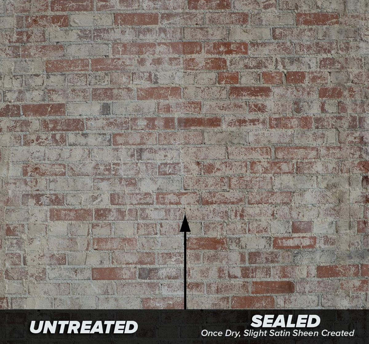 MasonryDefender brick dust reduction helps keep indoor floors cleaner.