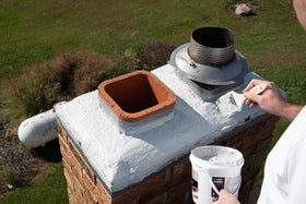 MasonryDefender Chimney Crown Sealer ideal for masonry and concrete crowns