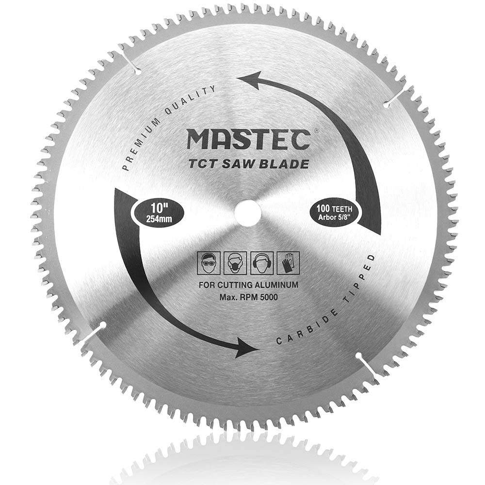 MASTEC 5/8-inch arbor fits securely for versatile mounting.