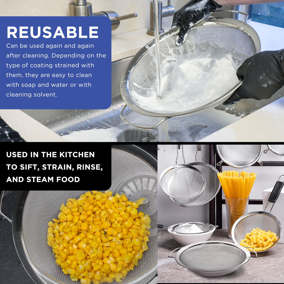 Master Airbrush Elite reusable strainer, easy to clean after use