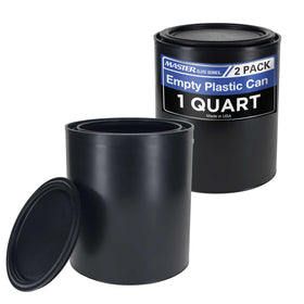 Master Airbrush Master Elite 1-Quart bucket with triple-lock lid for leak-proof storage.