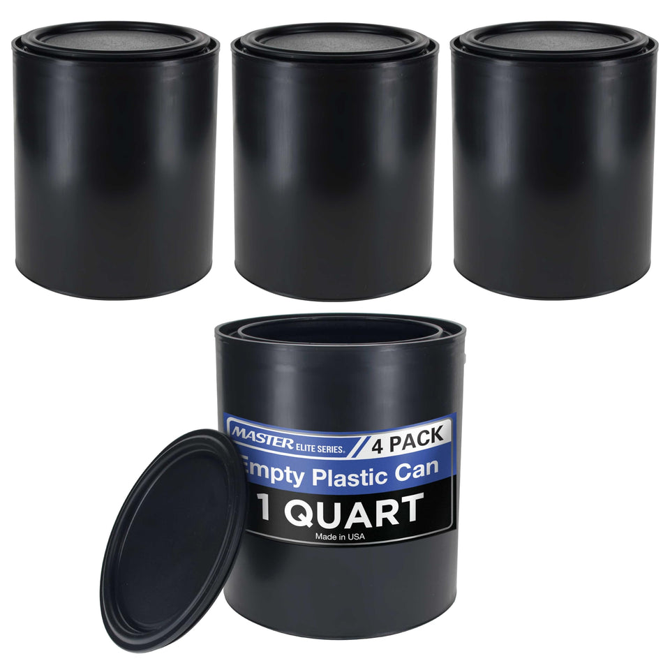 Master Airbrush Master Elite 1qt can bucket for organized paint storage.