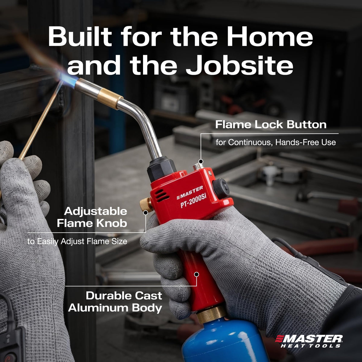 Master Appliance PT-2000Si trigger igniter ready for quick, reliable lighting