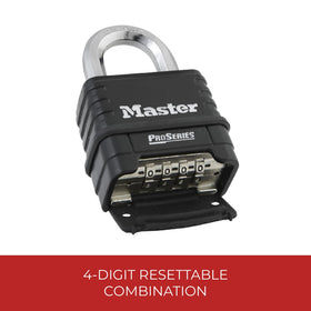 Master Lock 1178 bottom padlock detail highlighting durable finish and mechanism