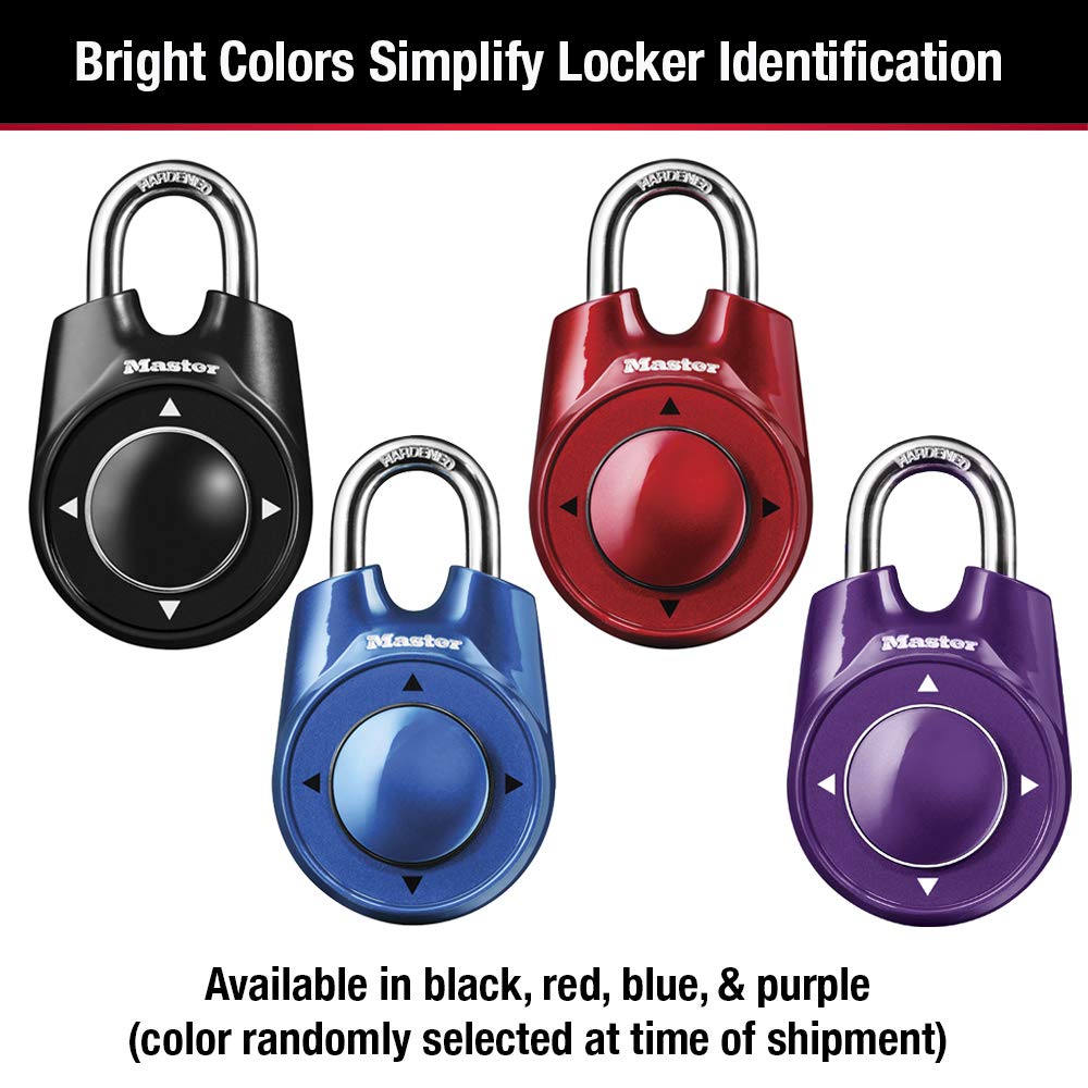 Master Lock 1500iD anti-shim feature adds security against tampering.