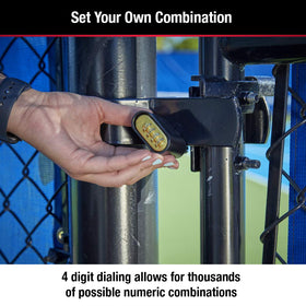 Master Lock 178EC4 change tool included for updating codes.