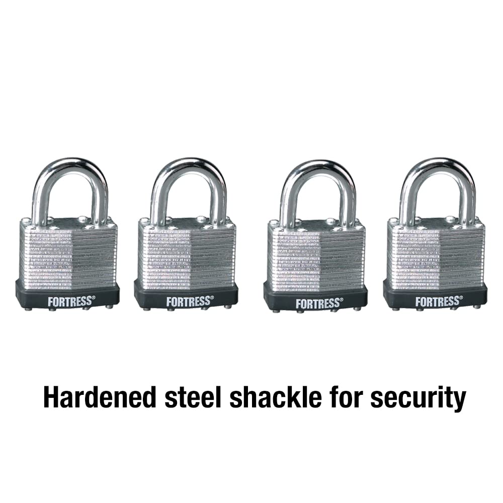 Two keys included work across all four Fortress 1803Q locks.
