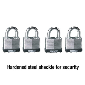 Two keys included work across all four Fortress 1803Q locks.