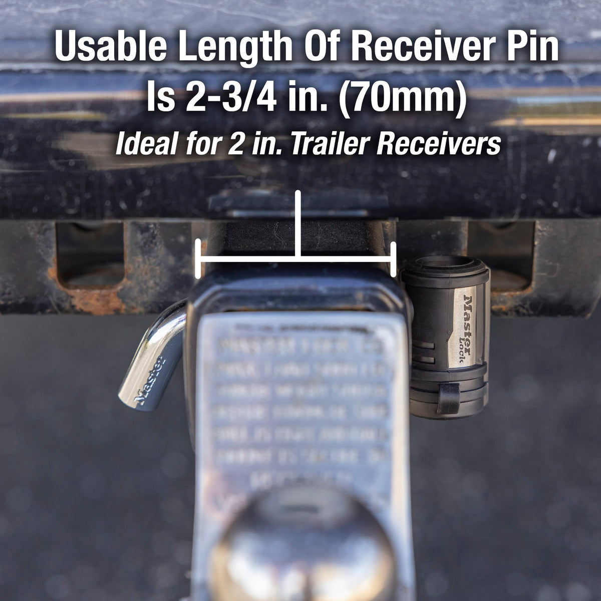 Master Lock 2866DAT 360-degree rotating head for easy alignment
