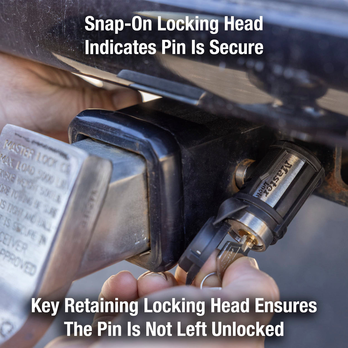 Master Lock 2866DAT included two pins and two keys