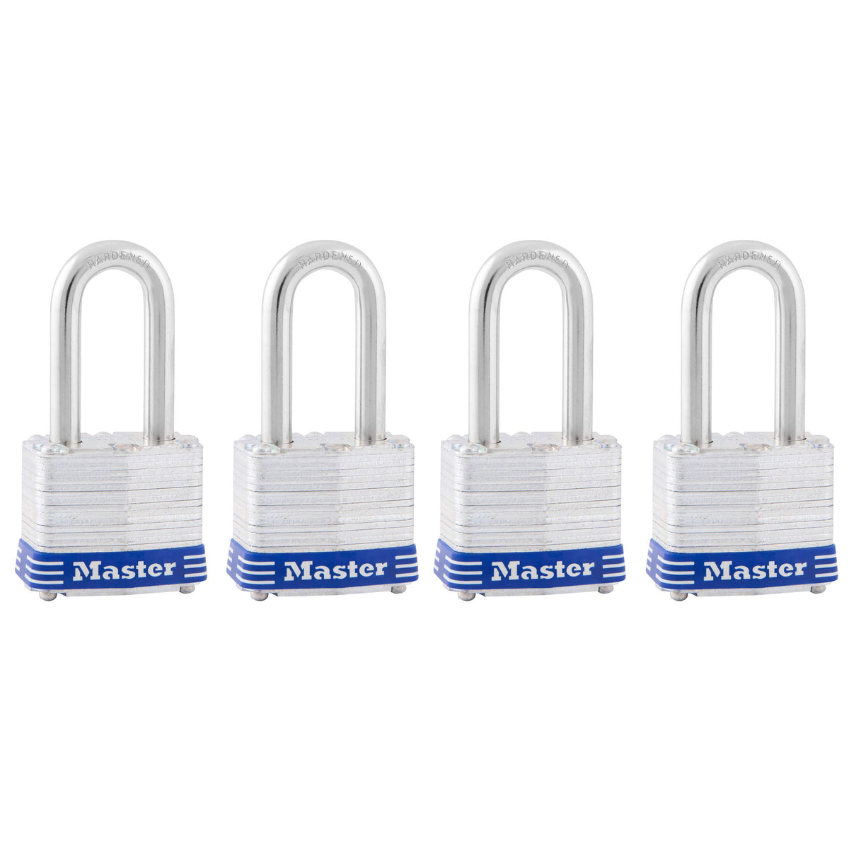 Master Lock 3QLF outdoor padlock keyed-alike for secure gates and sheds.