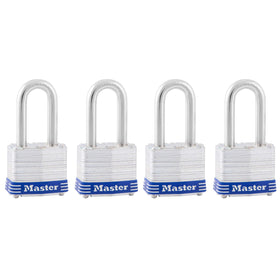 Master Lock 3QLF outdoor padlock keyed-alike for secure gates and sheds.