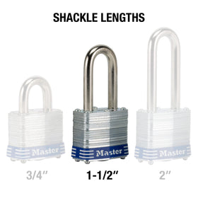 Master Lock 3TRILF securing a gate for enhanced outdoor security