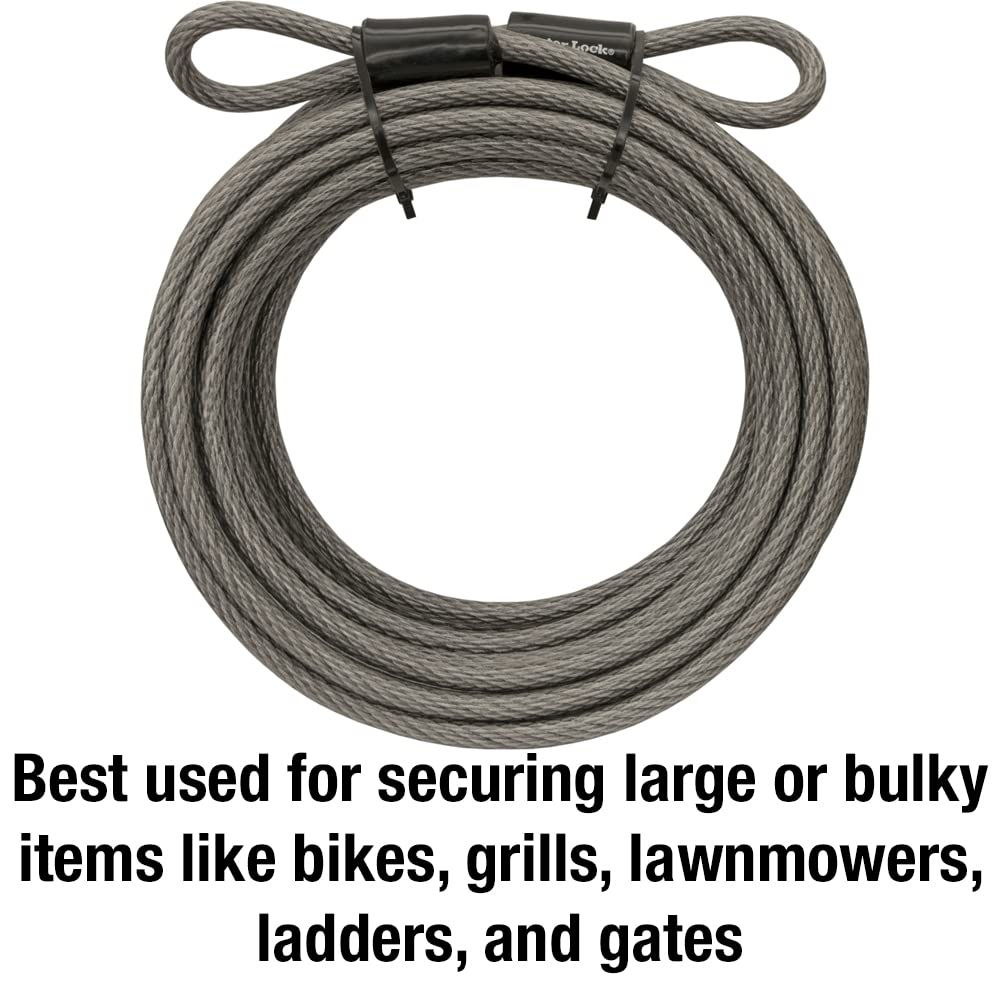 Master Lock 70DCC self-coiling design helps keep tools organized after use