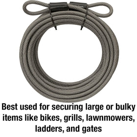 Master Lock 70DCC self-coiling design helps keep tools organized after use