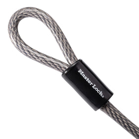 Master Lock 70DCC vinyl-coated cable protects surfaces while securing gear