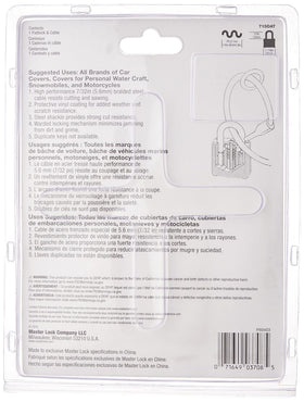 Master Lock 715DAT laminated-padlock delivers durable, weather-resistant security.