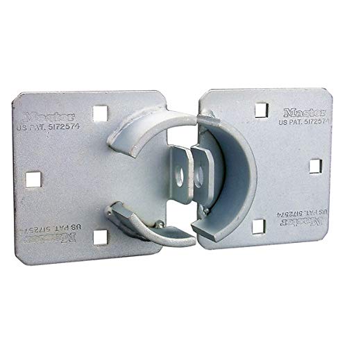 Master Lock 770 hidden shackle lock showcasing bump-proof protection for vehicle equipment.