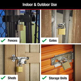 Master Lock 875D four-digit dial lets you update access without tools.