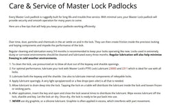 Master Lock M175XDLF outdoor-ready design suits gates, sheds, and storage containers.