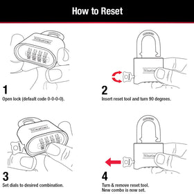 Master Lock two-pack set for versatile gate and shed security.