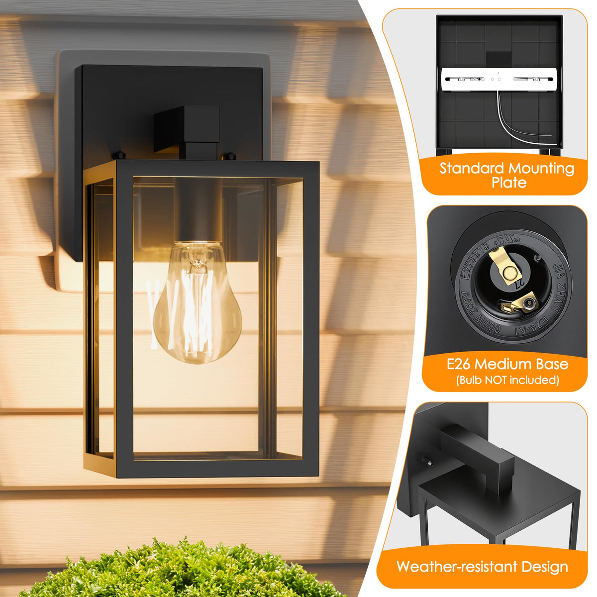 MATAMEYE clear PC panels maximize light transmission for a welcoming glow.