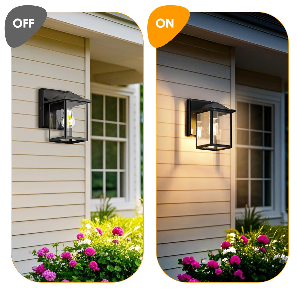 MATAMEYE E26 compatible outdoor light supports LED incandescent CFL