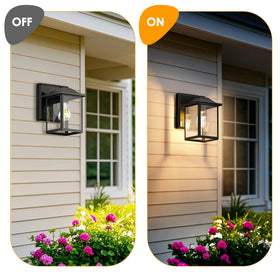 MATAMEYE E26 compatible outdoor light supports LED incandescent CFL