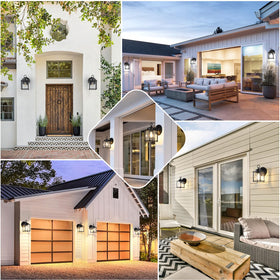 Ideal for patios and gardens, adding warm evening ambiance.