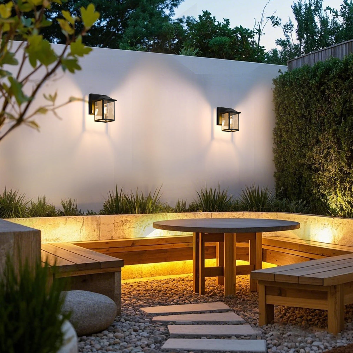 MATAMEYE porch and garden lamp suitable for garages and patios