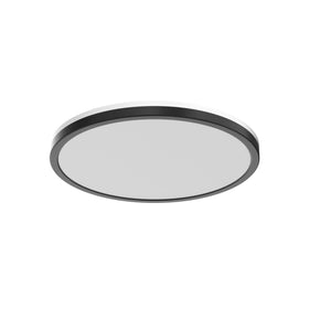 Matane 12-inch LED flush mount 5000K cool white for bright spaces.