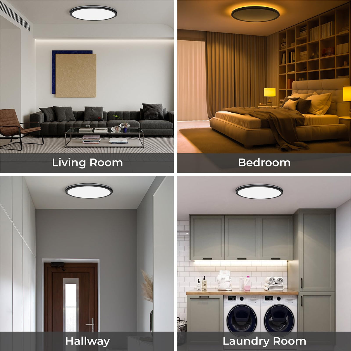 Matane 24W, 2400lm LED beads provide strong, efficient illumination