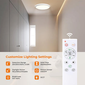 Matane 3-color temperature control lets you switch 3000K, 4000K and 5000K.