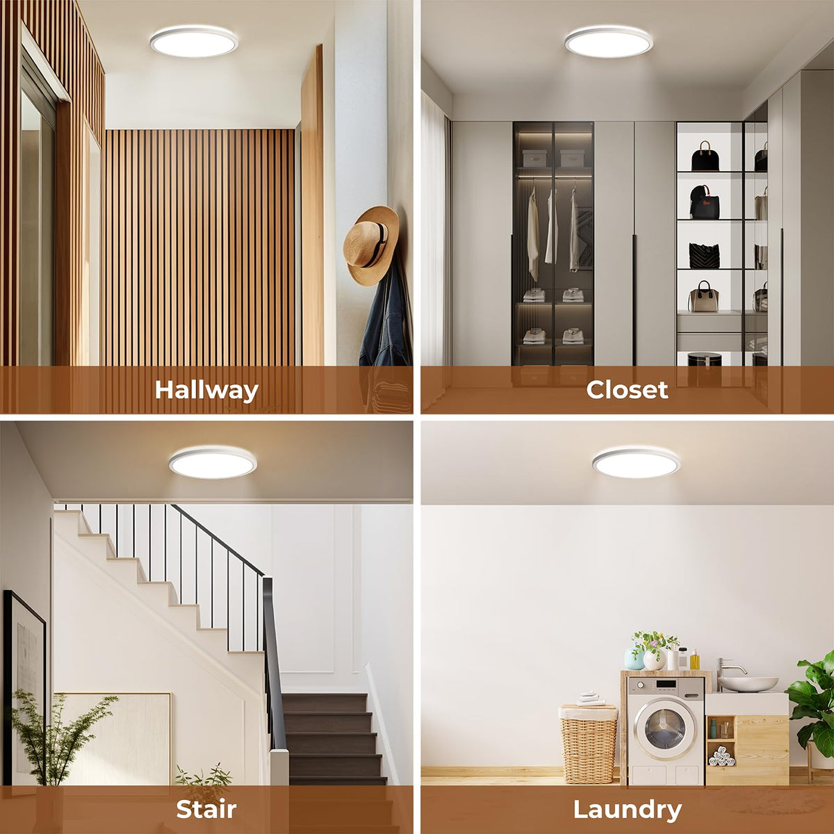 Matane hardwired installation works with standard junction boxes for many spaces.
