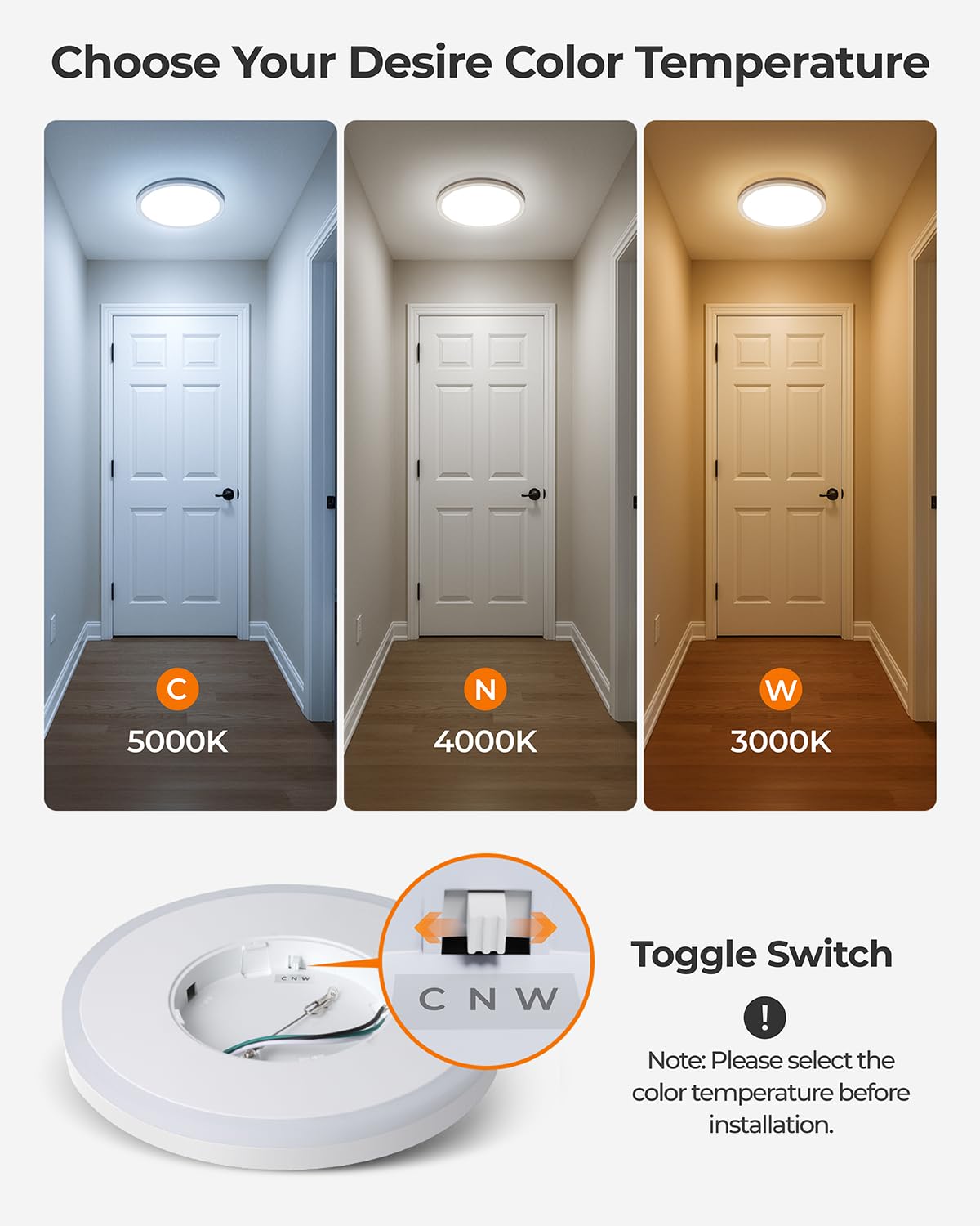Matane flush mount dimmable brightness enables smooth light control from off to full.