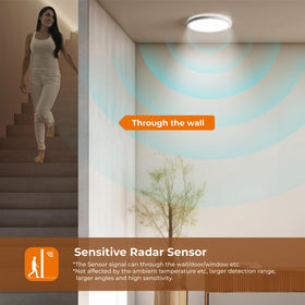 Matane motion range 3–20 feet ensures hallway coverage