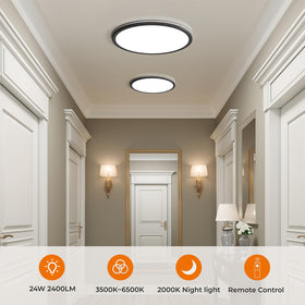 Matane ultra-thin 12-inch ceiling light suits modern spaces