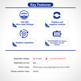 Matell M6020 wiring terminals enable quick, secure connections.