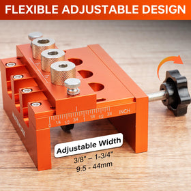 Matework Dowel Jig imperial scale for quick center location
