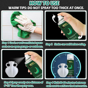 Matio matte clear coat suitable for metal, wood, plastic, glass.